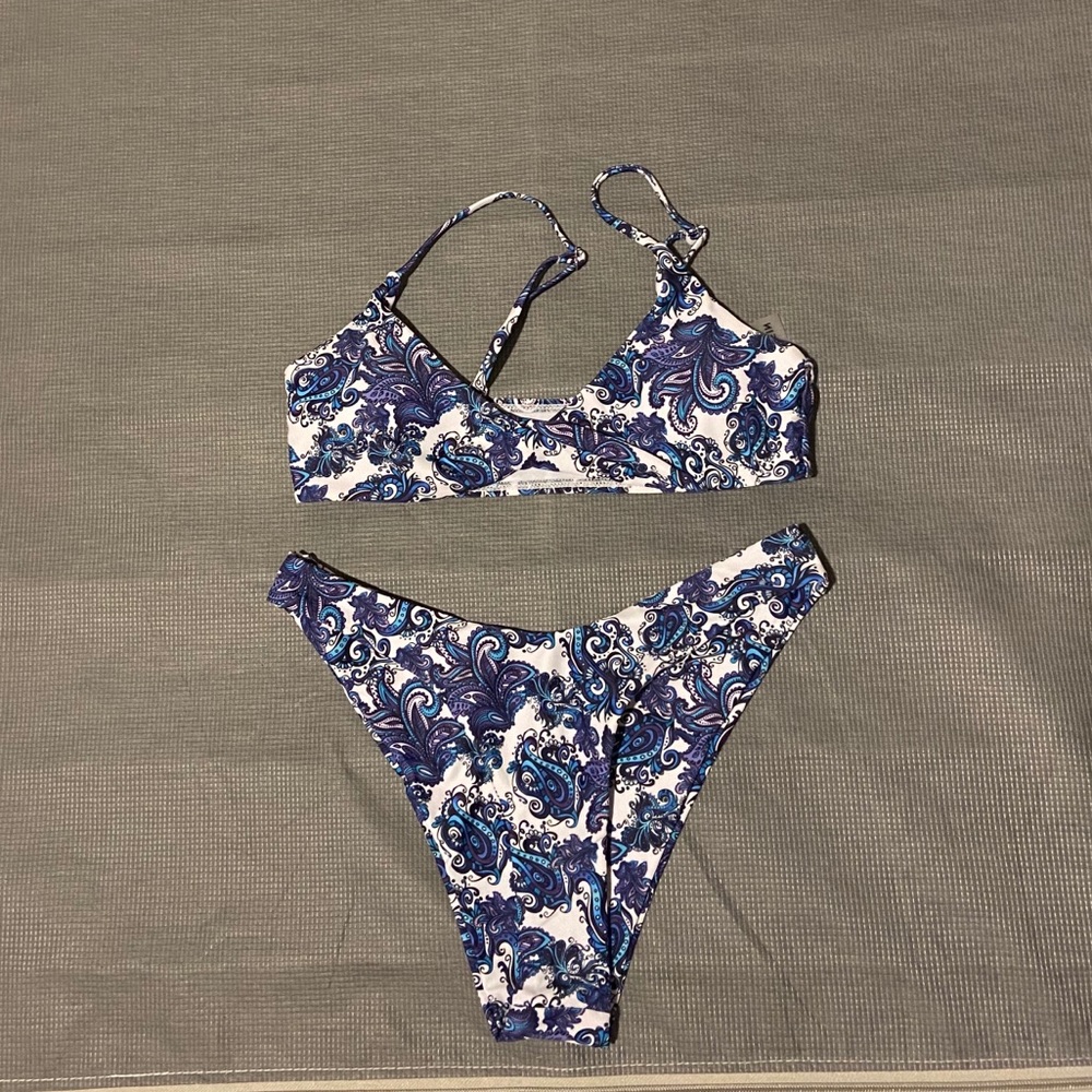 Blue/purple bikini